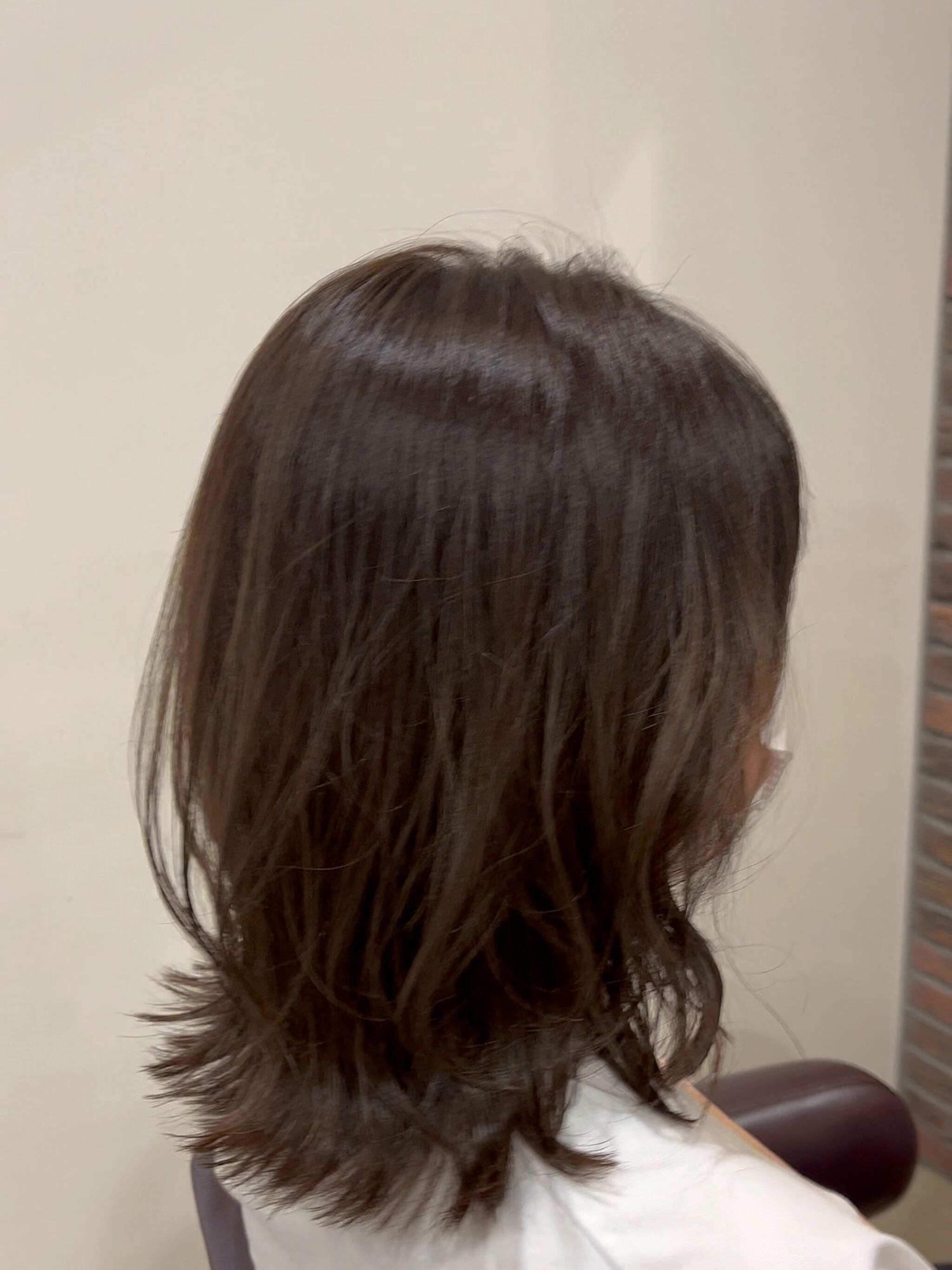 五反田☆韓国ヘア☆張　明星　くびれヘアbefore→after動画