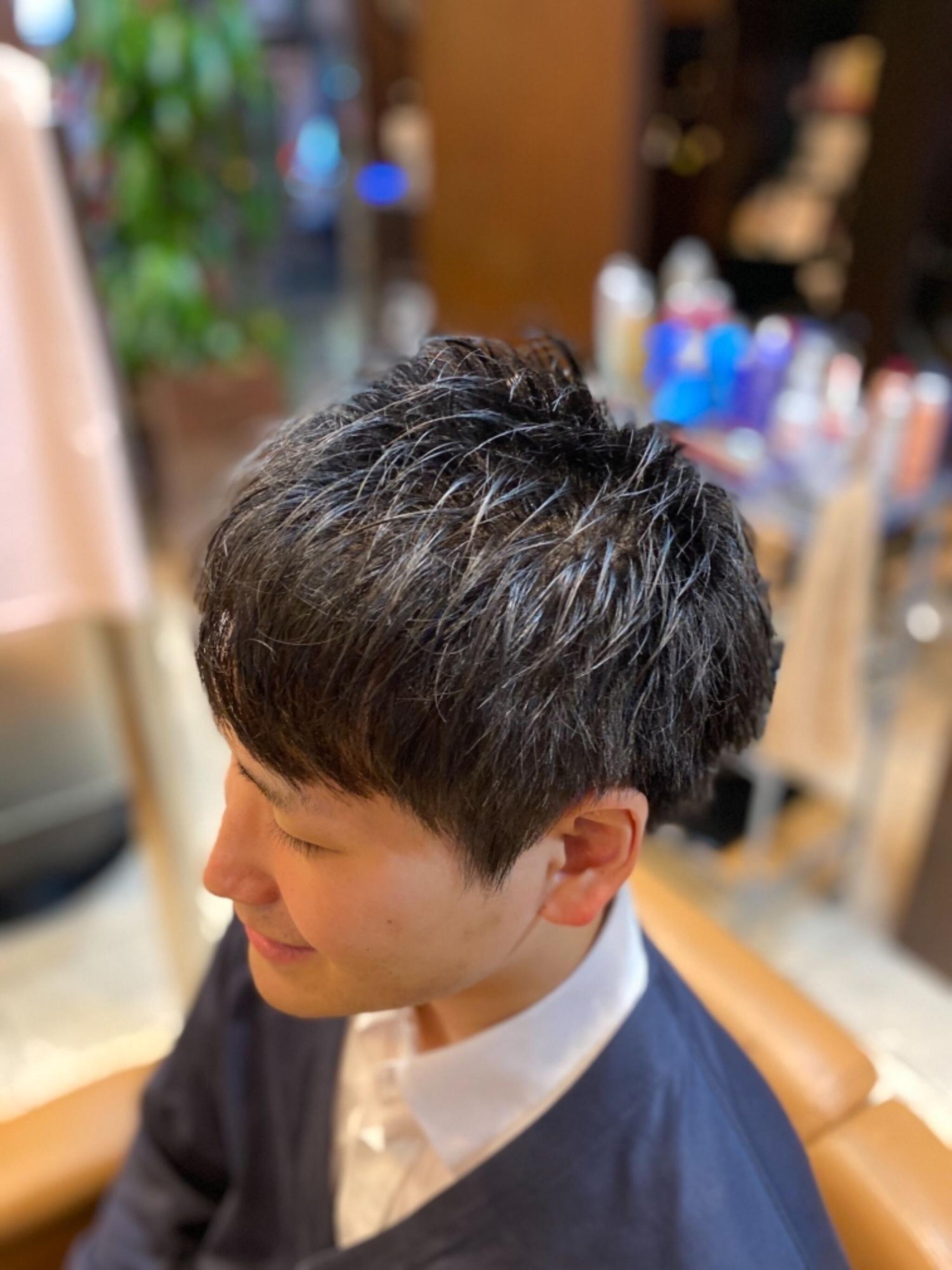 王道マッシュショート