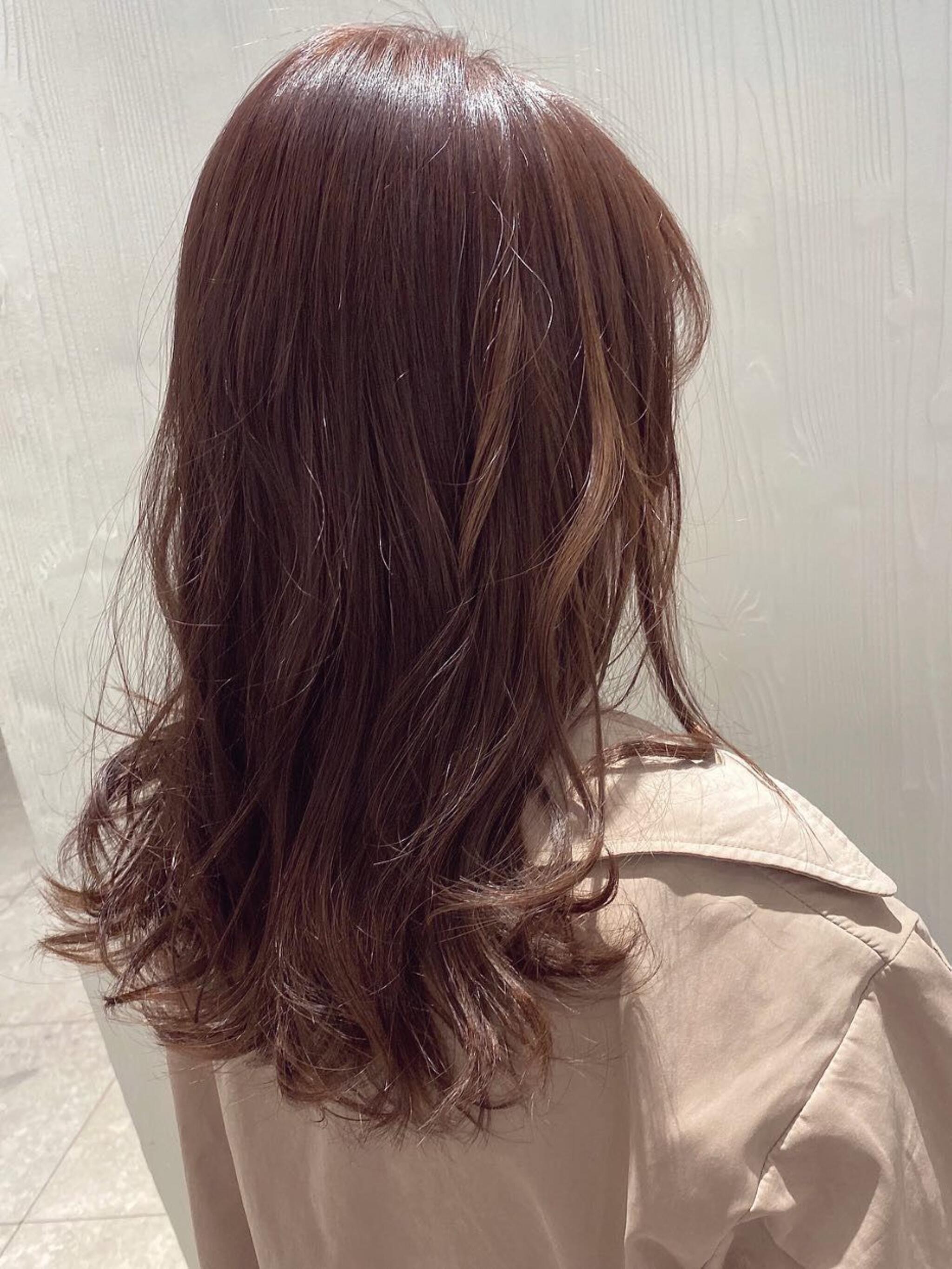 pink × brown