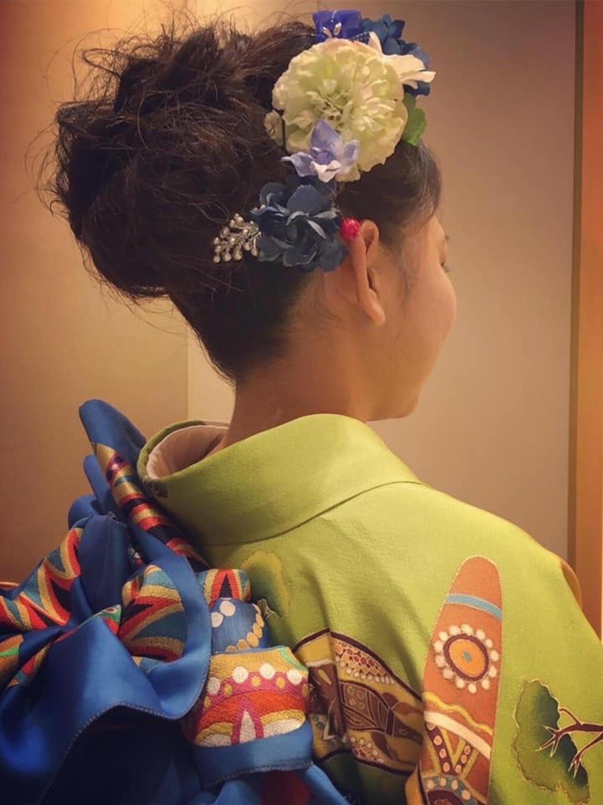 和装ヘアセット