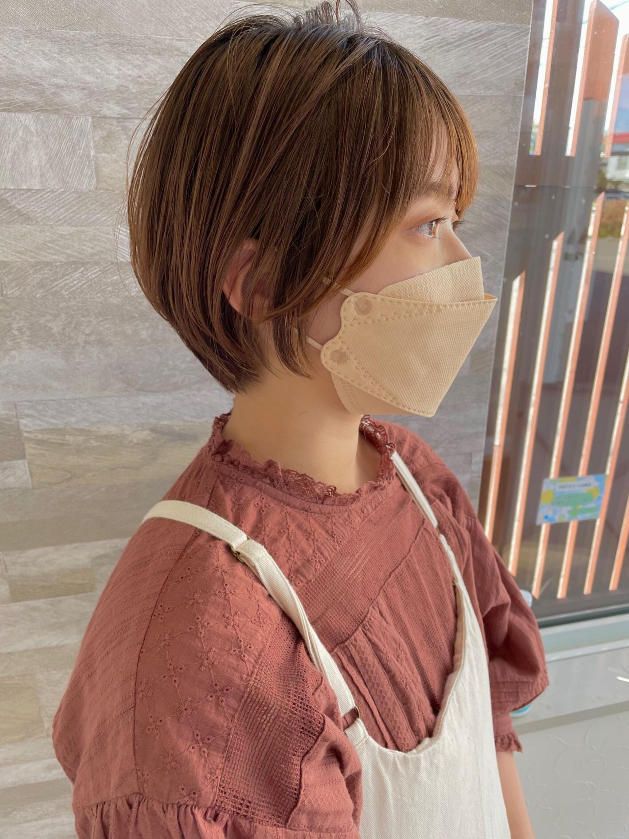 丸みショート