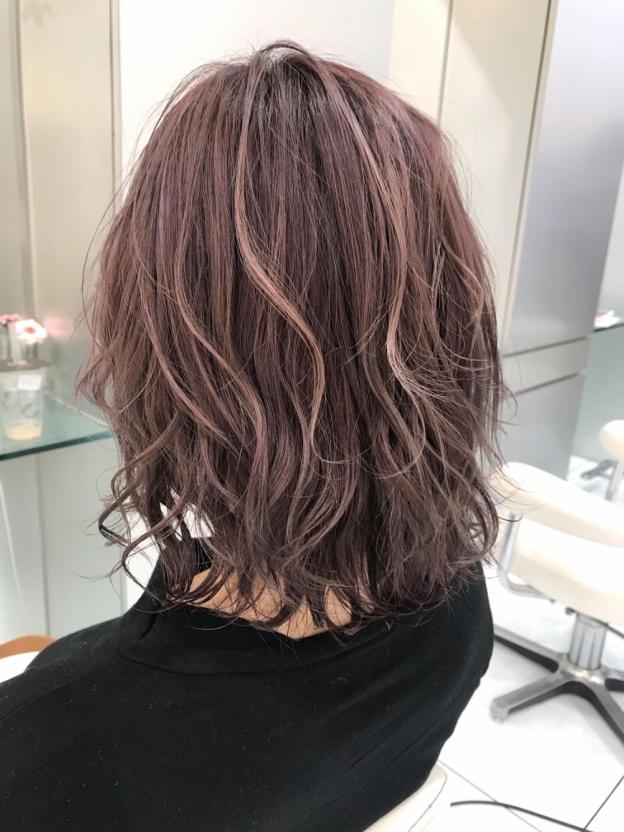 ハイライト✕コントラストパープル