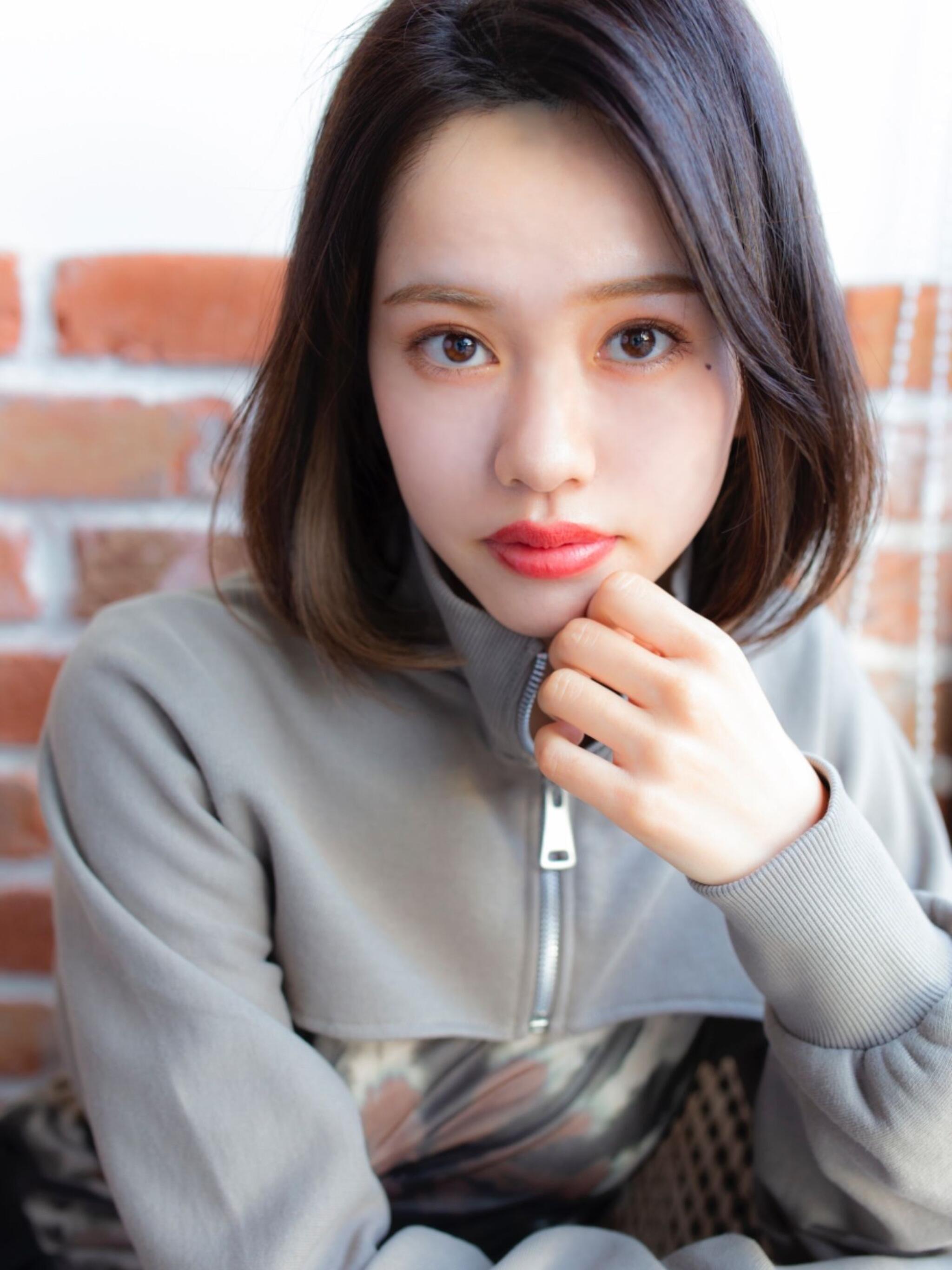 洗練された大人可愛い×インナーカラー×タンバルモリ