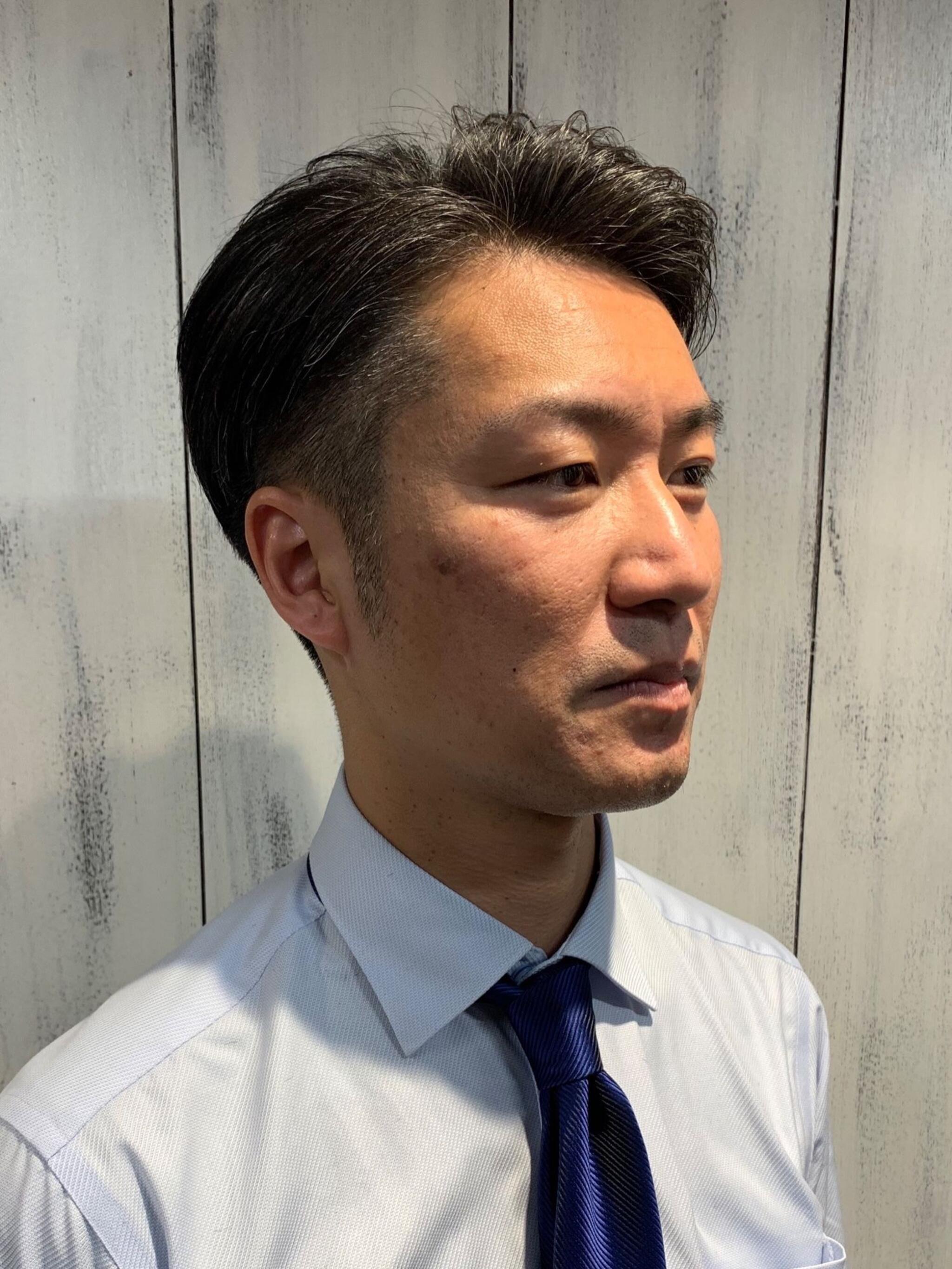 刈り上げツーブロック