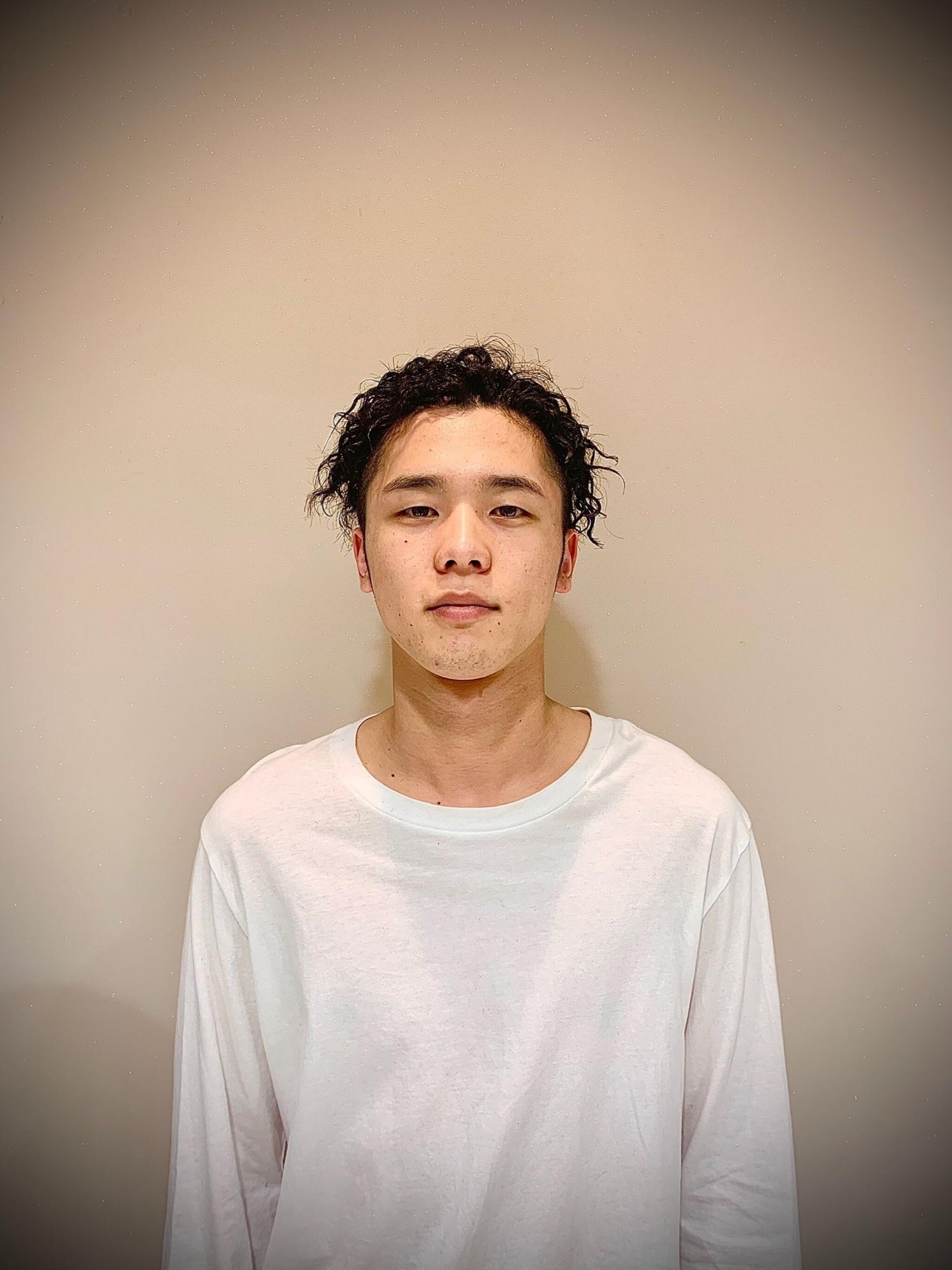 （メンズ）ショートツイストスパイラルパーマ