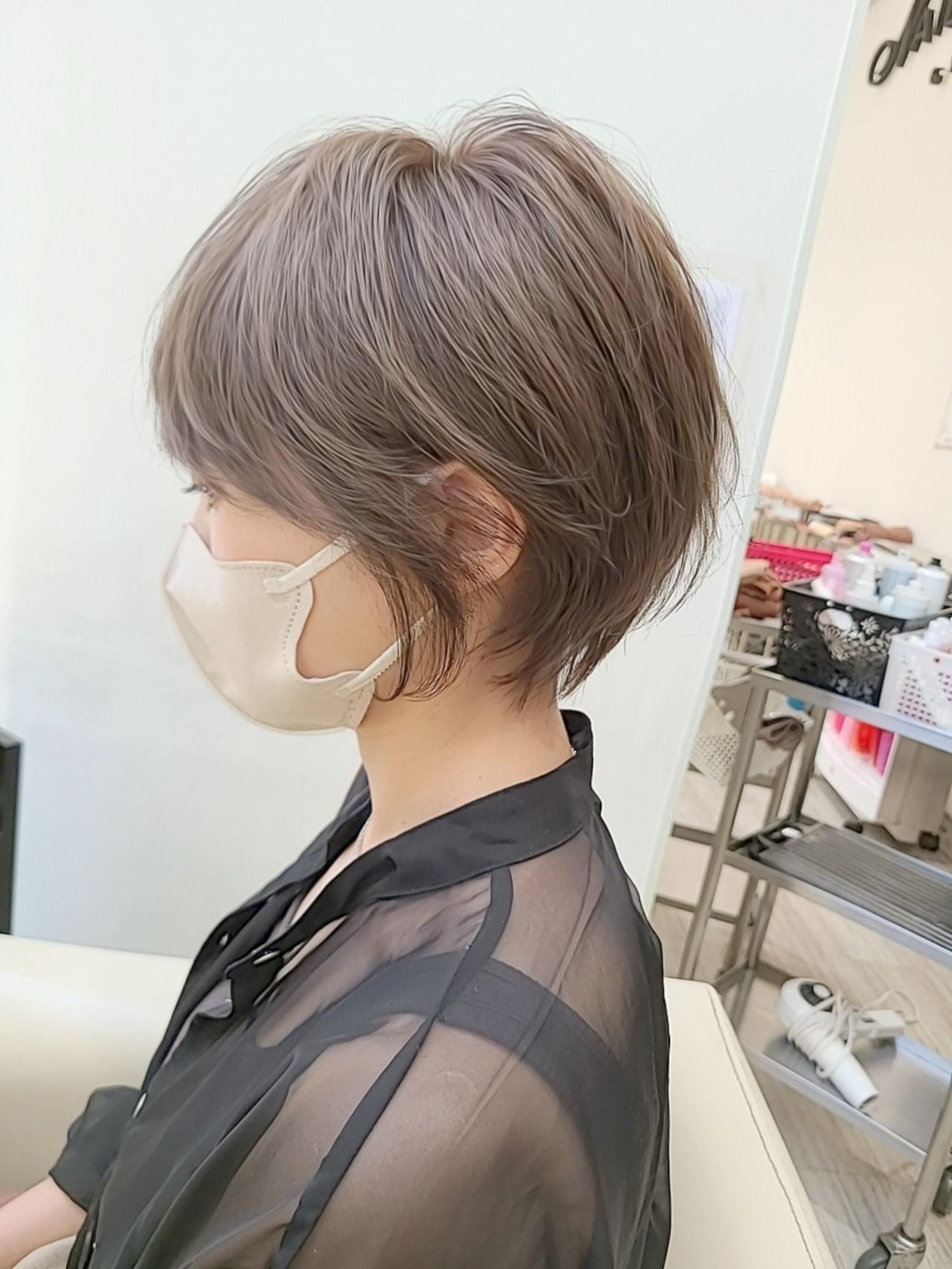 丸みショート