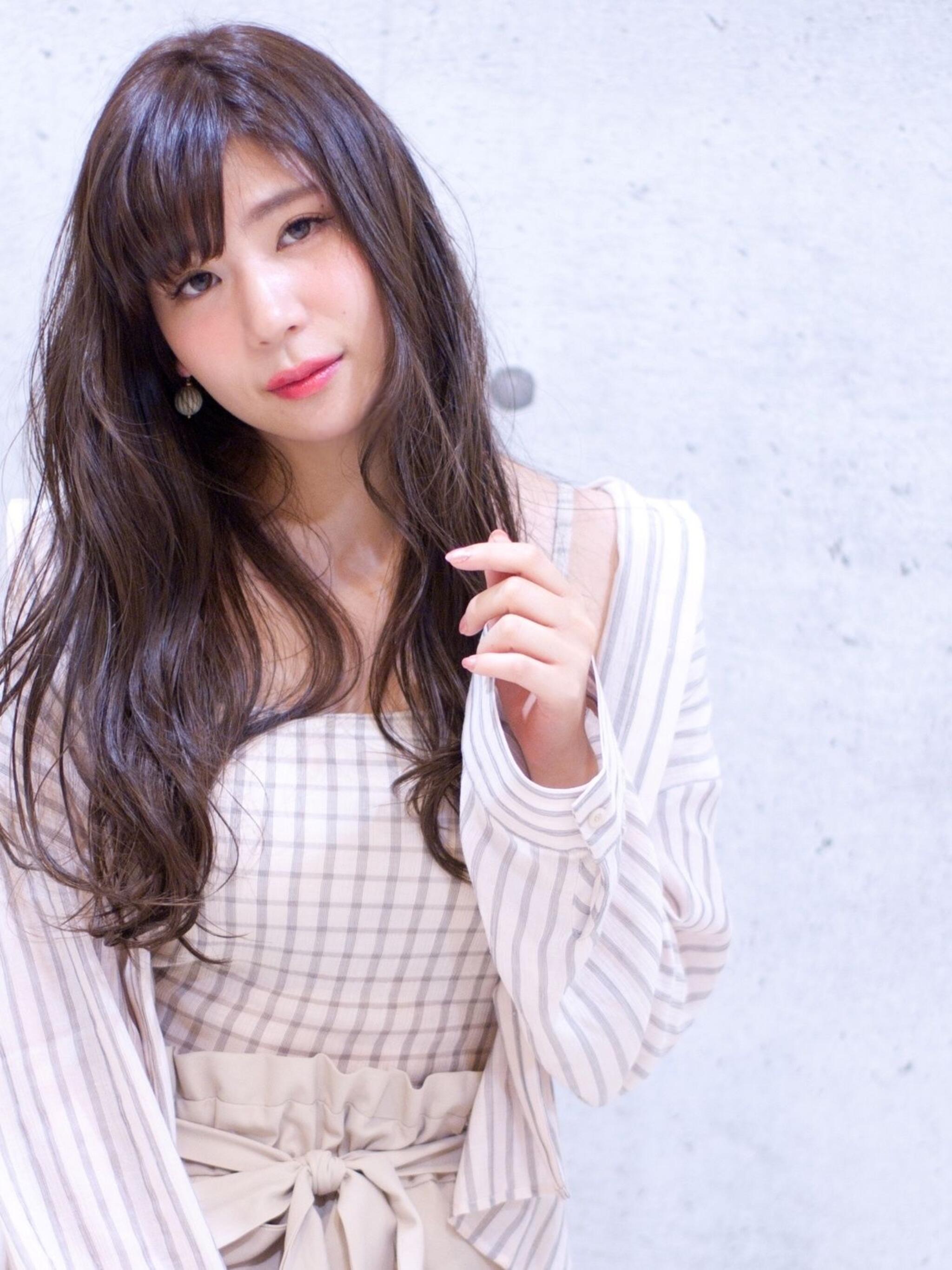 小顔似合わせカット アンニュイロング