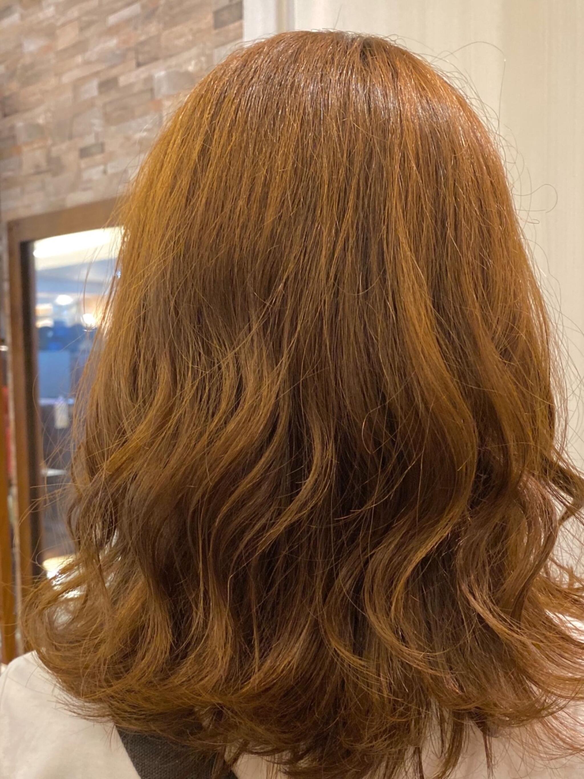 AVEDAボタニカルリペアカラーでよりダメージレスに♪