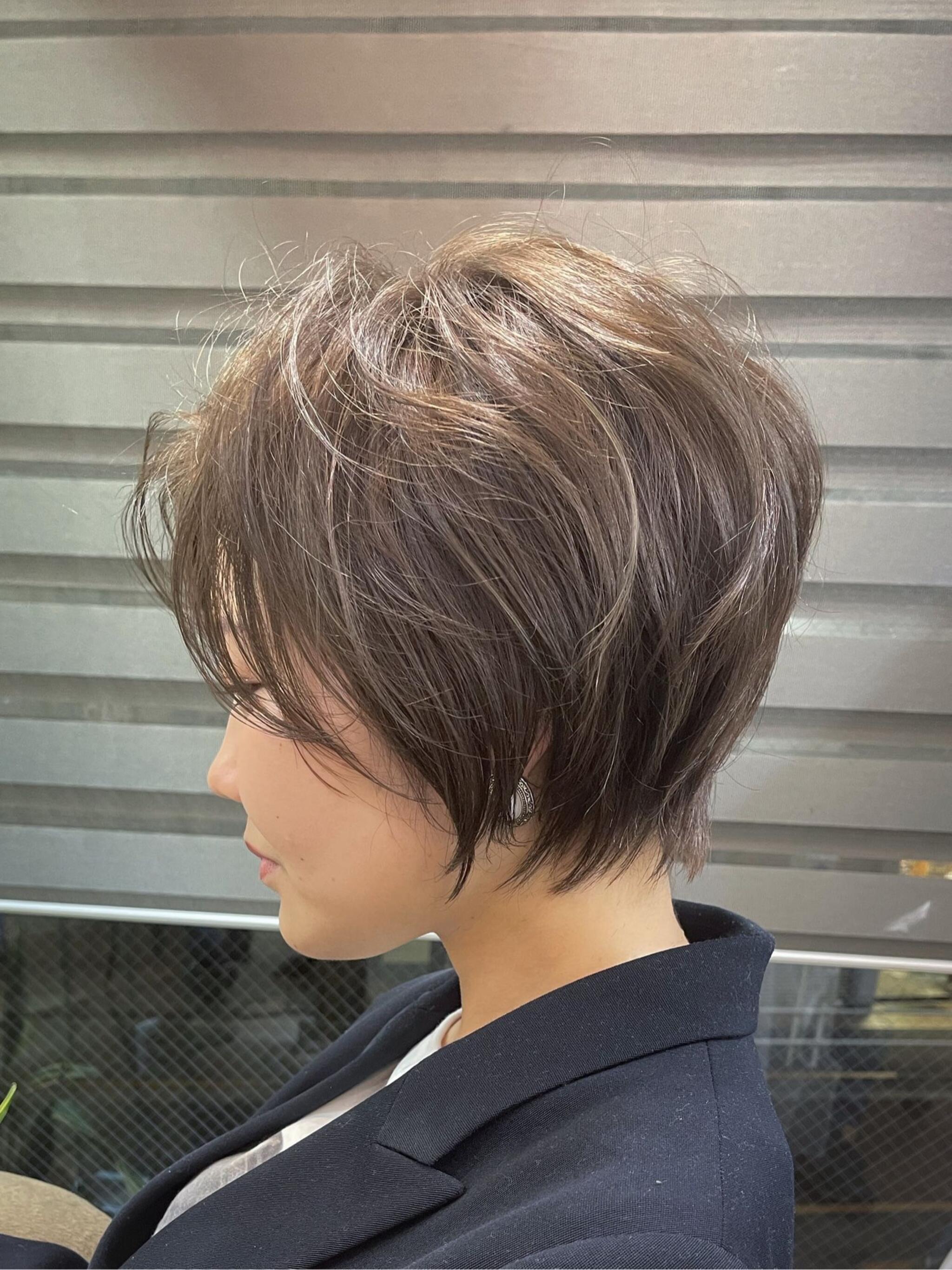 ハンサム大人ショート