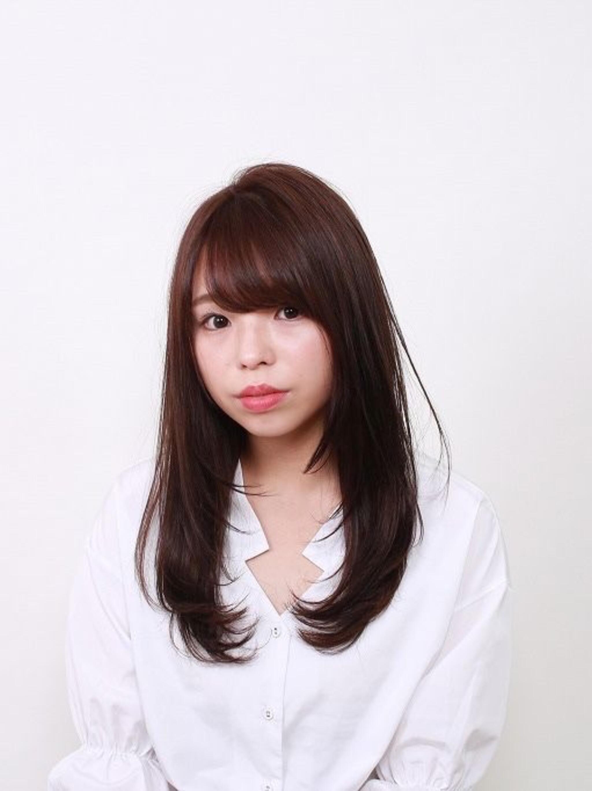 ツヤ髪まとまりロング