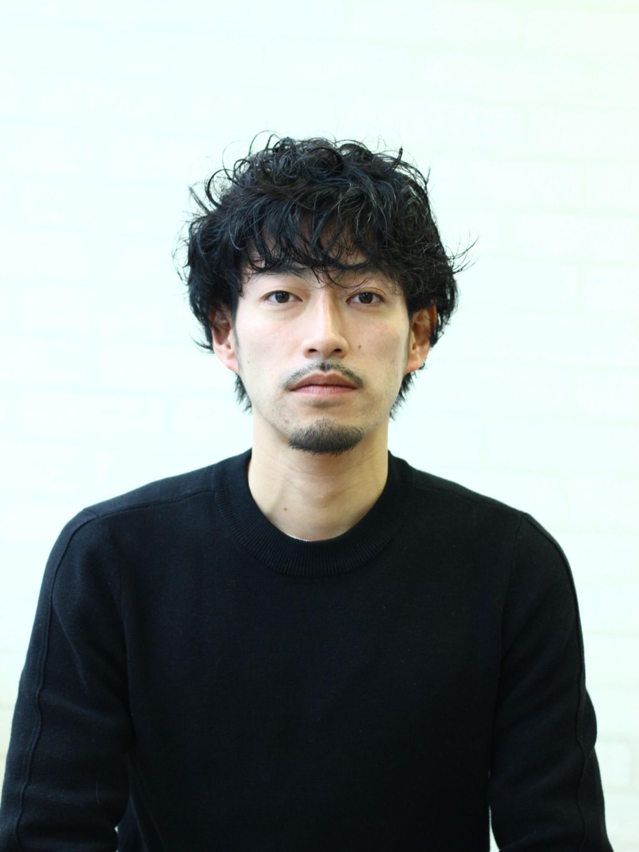 無造作パーマ
