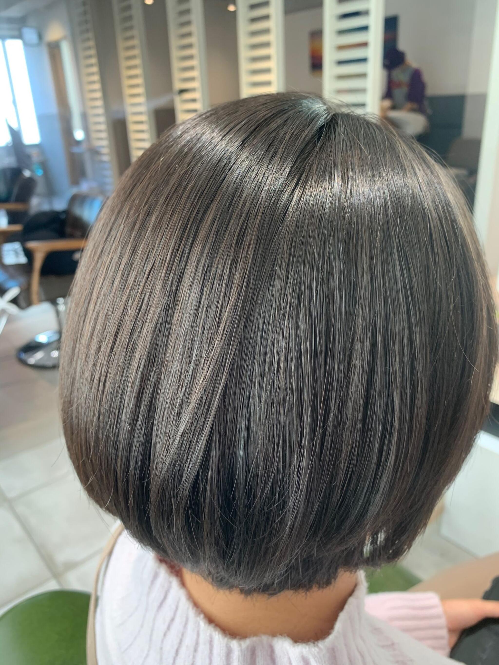 髪質改善ストレート