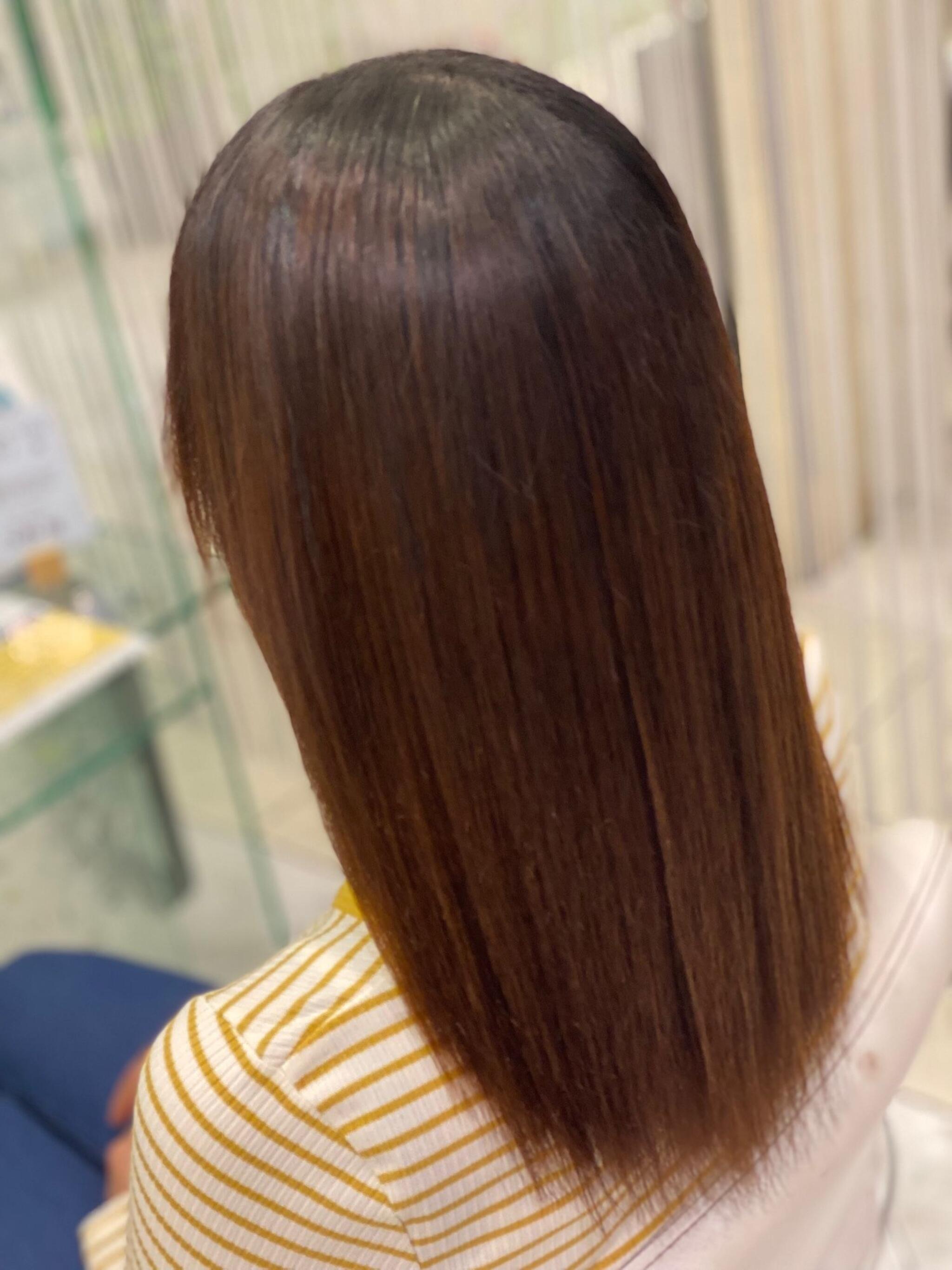 髪質改善ストレート