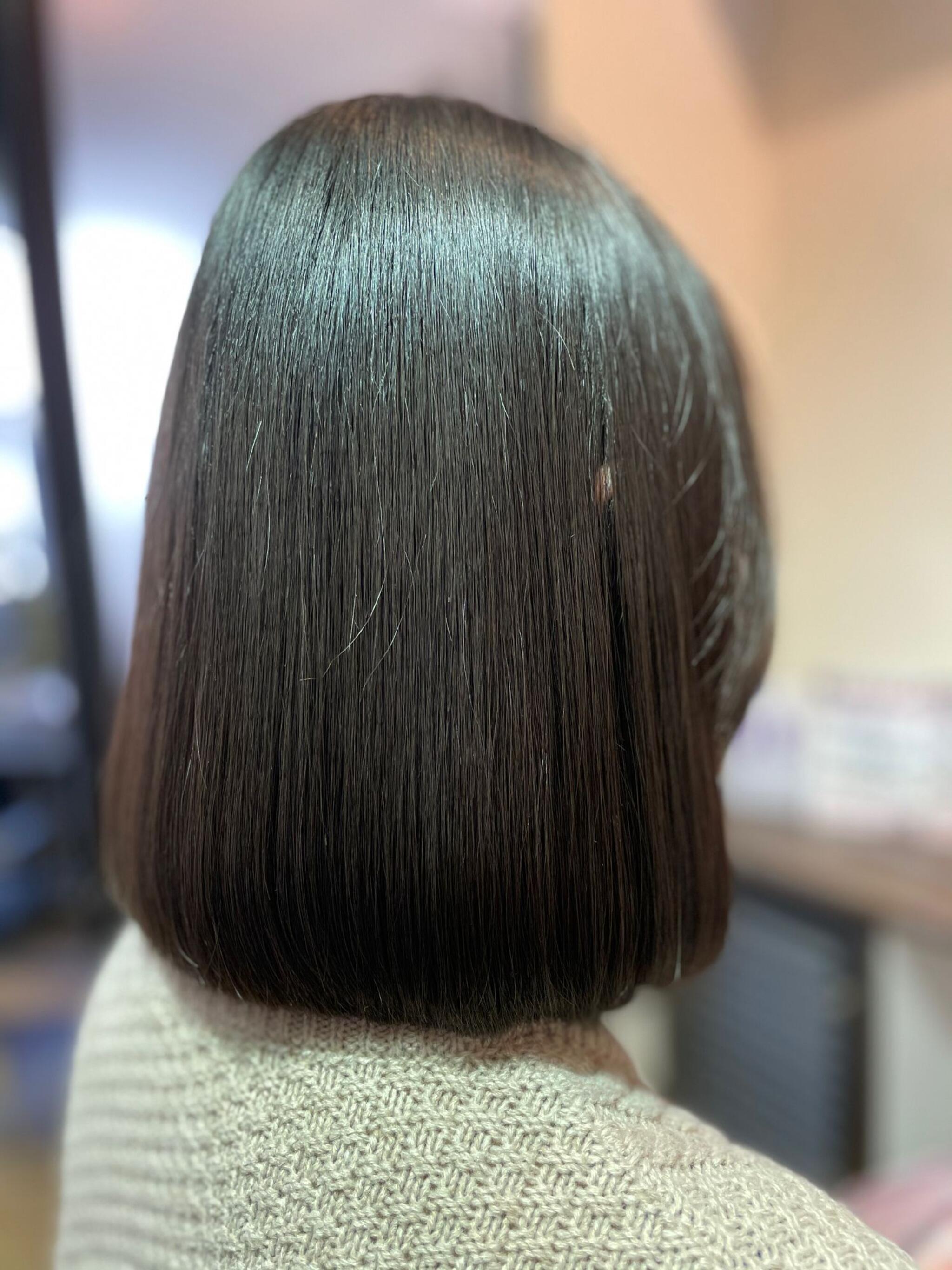 ヘアドネーション ボブカット