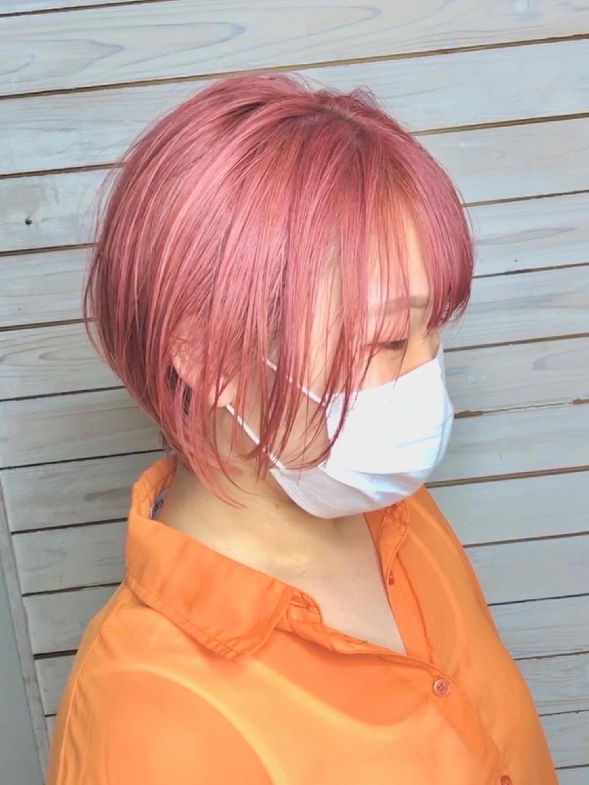 ピンクショート