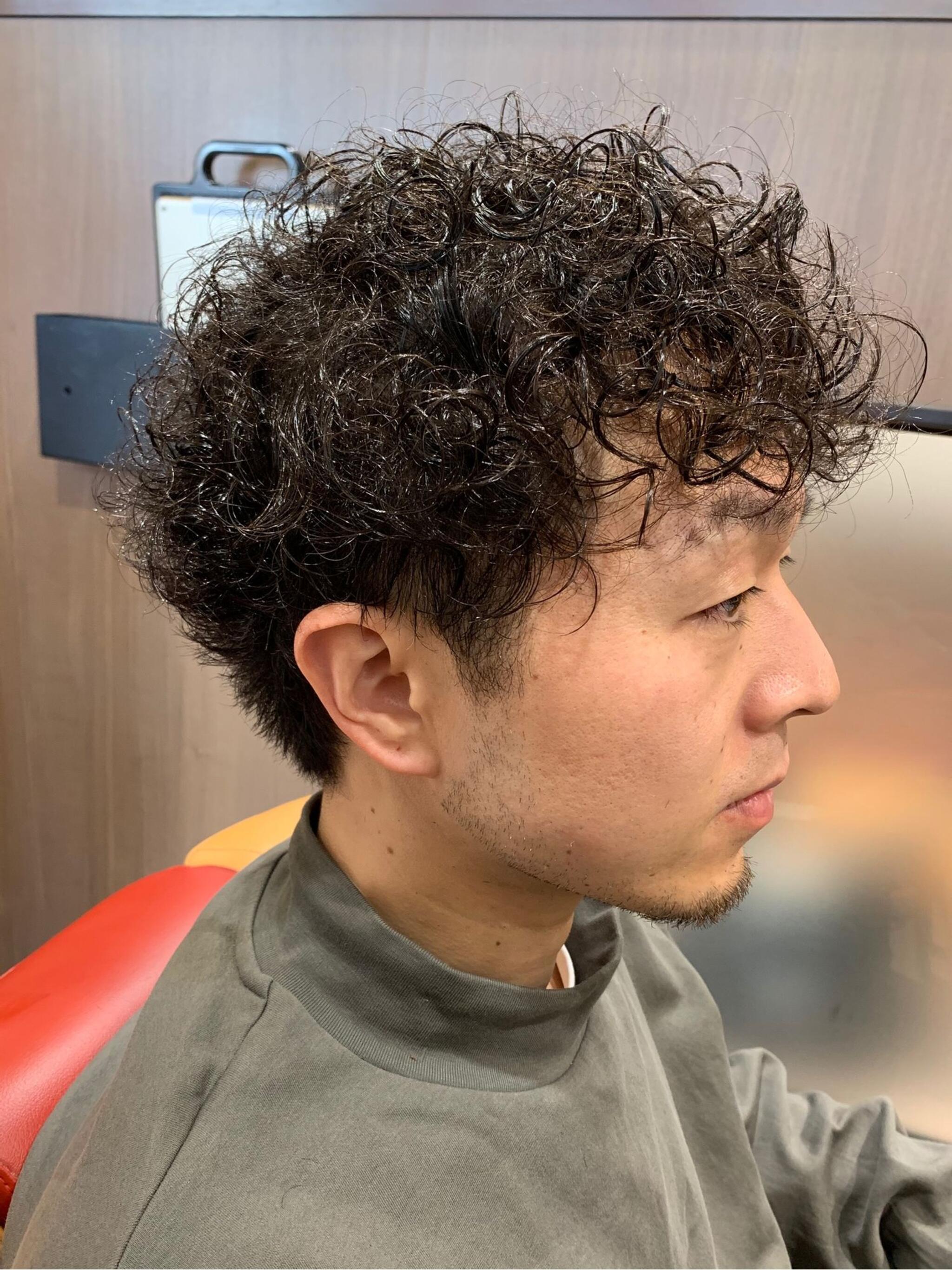 メンズお悩みヘア解消/ハードパーマ