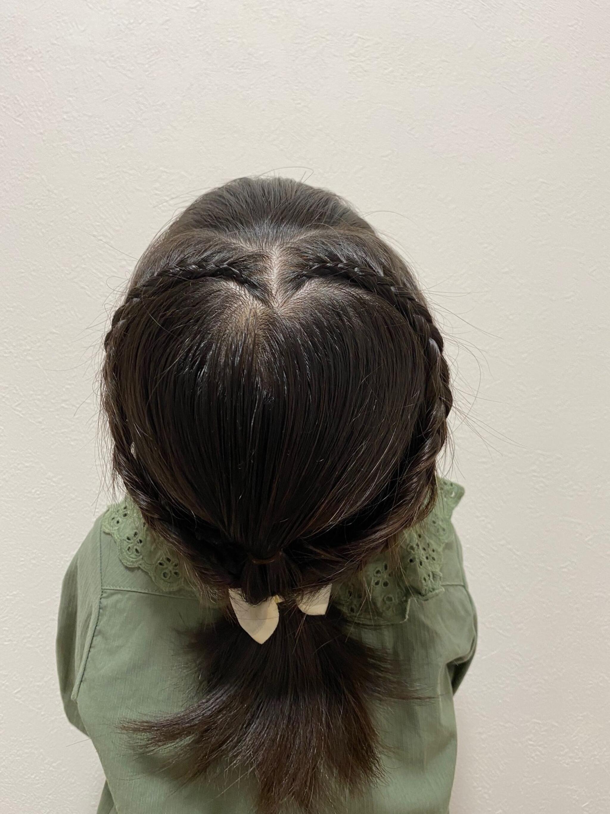 子供が喜ぶハートアレンジ