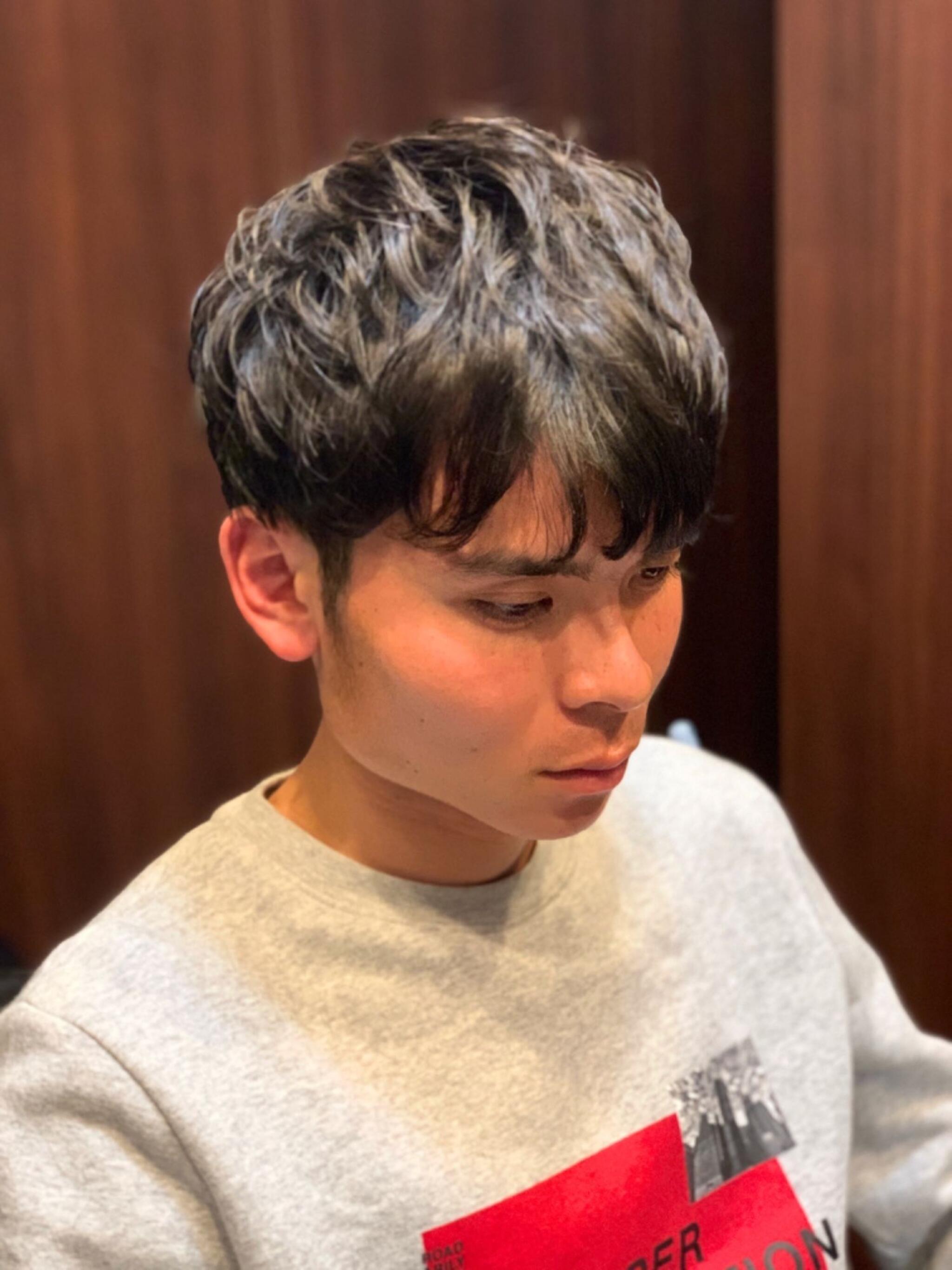 不動のマッシュスタイル
