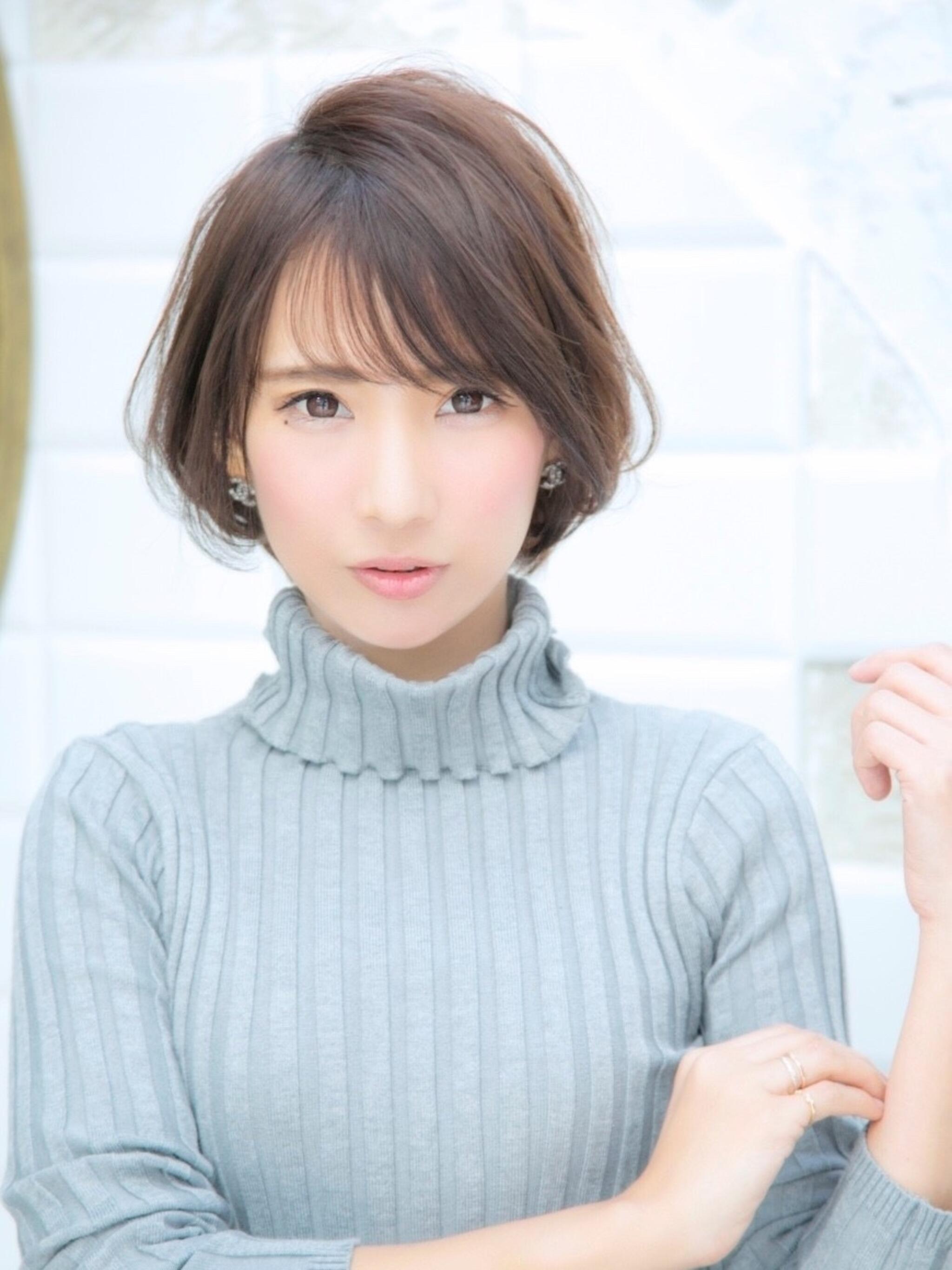 ツヤサラ愛されるショートボブ