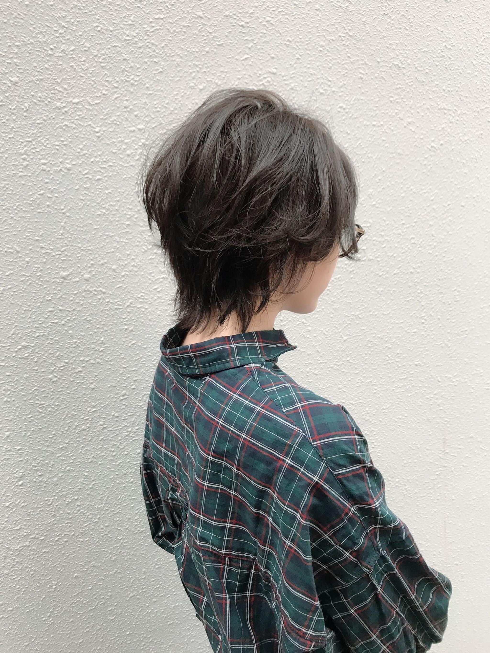 【似合わせショート職人による】ショートウルフ　シャギー