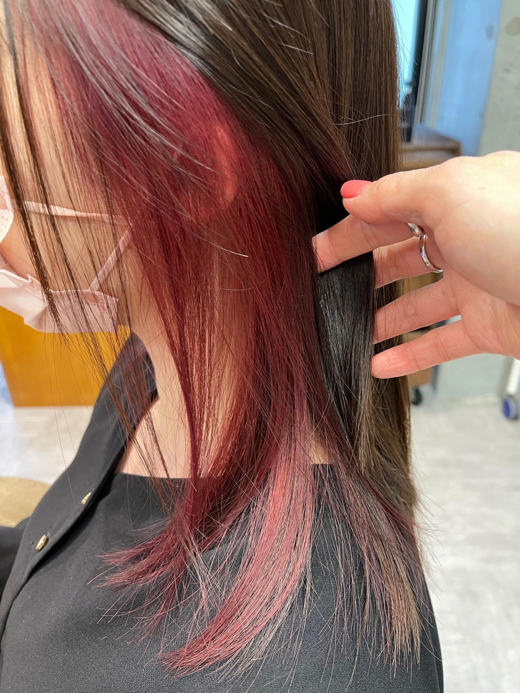 earring color × red❤️?