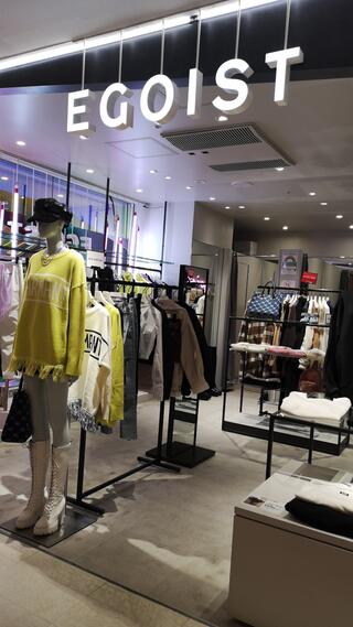 エゴイスト　ブラック　カットソー　F 渋谷109 エゴイストブラックカットソーF 渋谷109