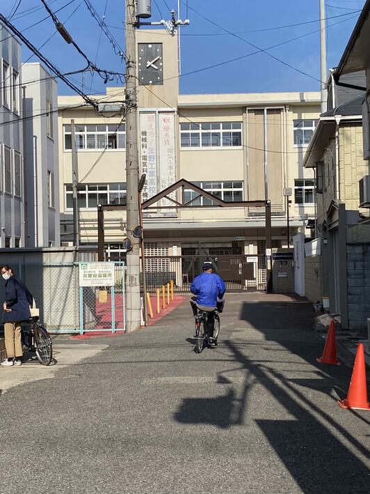オーバーフィンチ ミックファニング (大阪市生野工業高校付近) 魅力あふれる移管校紹介第14弾 「ものづくりは人づくり」を