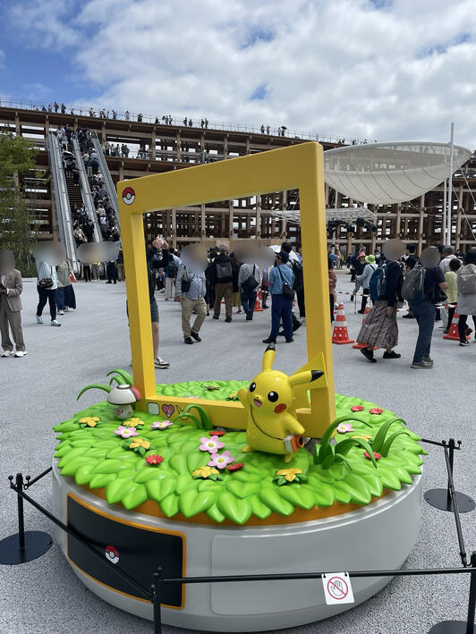 ピカチュウ石像 ピカチュウ 石像
