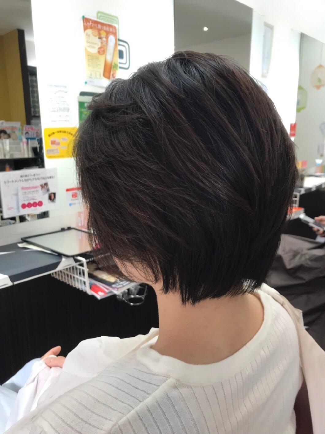 毛流れ×ショート