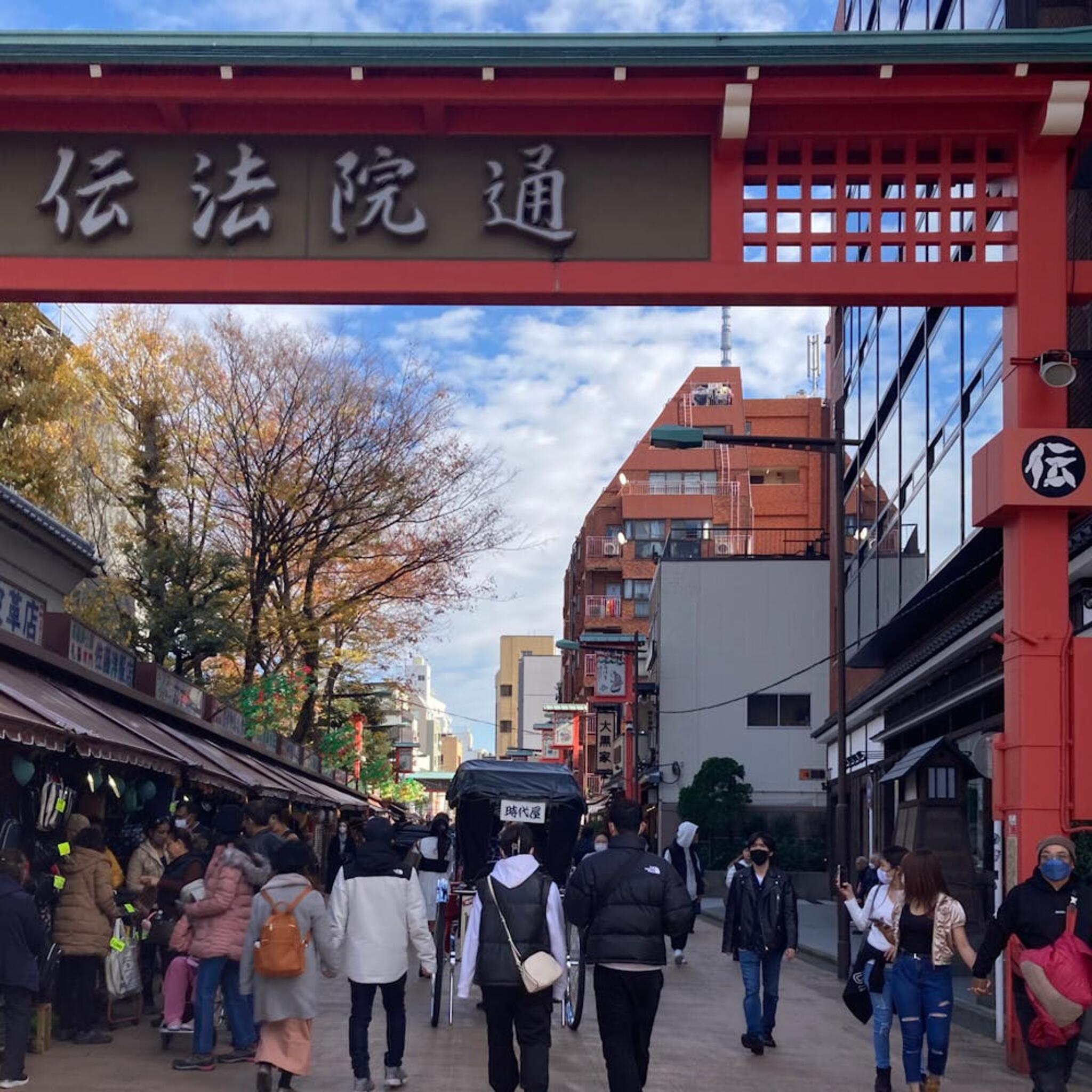 伝法院通り - 台東区浅草/通り | Yahoo!マップ