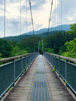 横川渓谷(やまびこ吊り橋)のクチコミ写真1