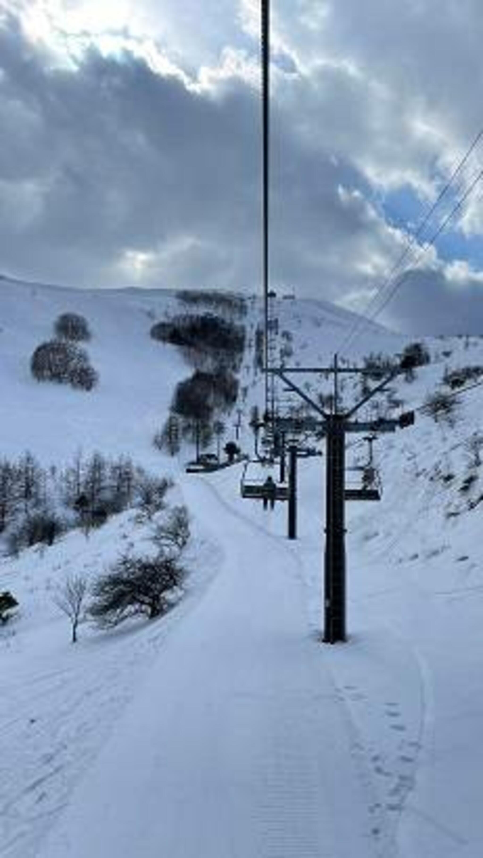 車山高原スキー場 山頂往復リフト券 霧ヶ峰車山雪山ハイク - 施設利用券