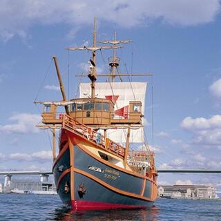大阪港帆船型観光船サンタマリアの写真11