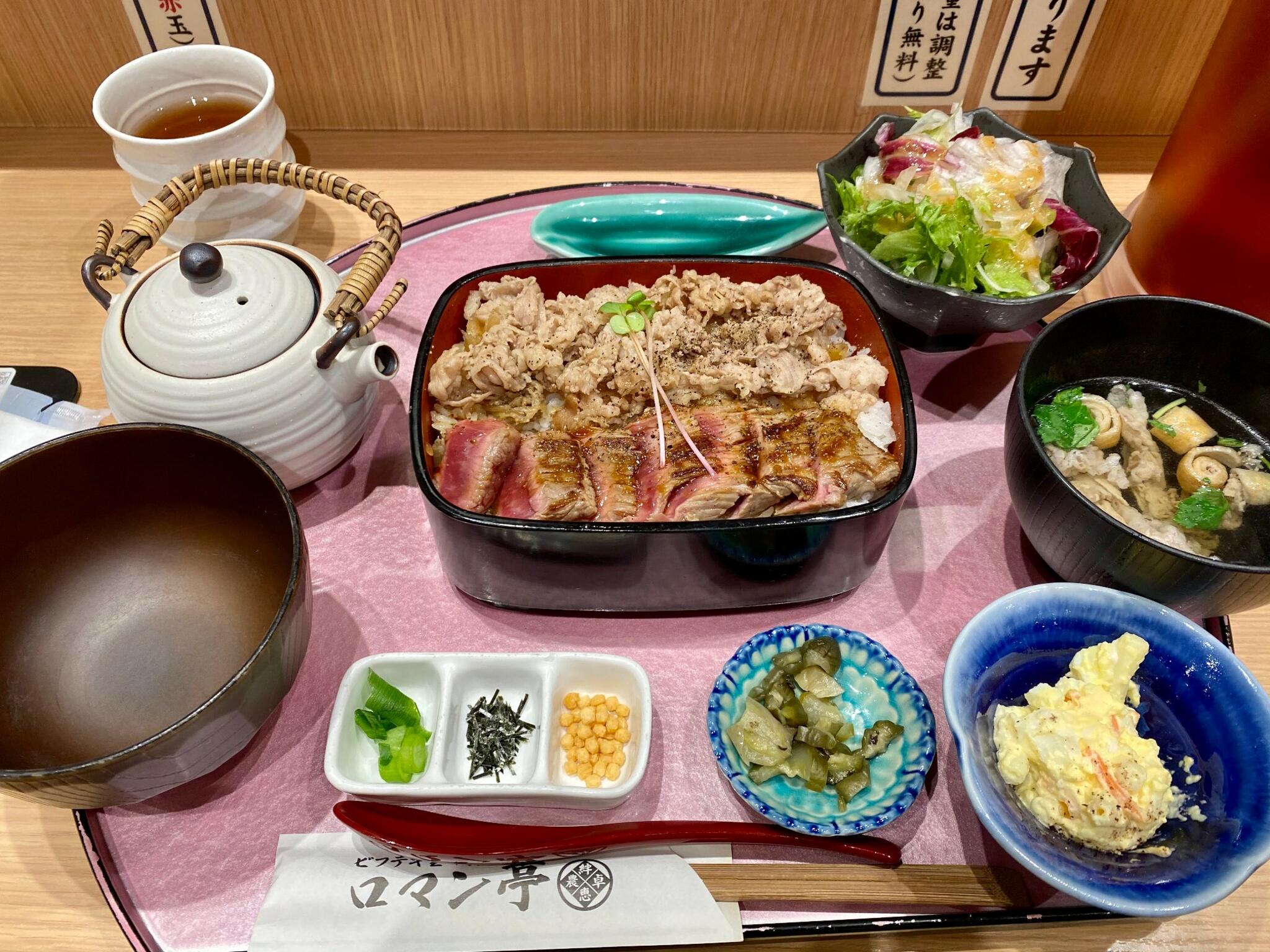 ビフテキ重・肉飯 ロマン亭 ルクア大阪店の代表写真9