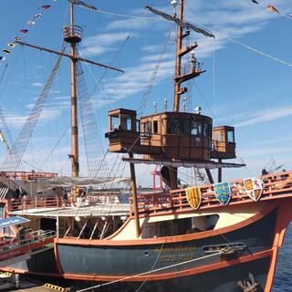 大阪港帆船型観光船サンタマリアの写真16