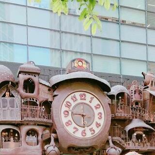 宮崎駿デザインの日テレ大時計の写真30
