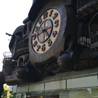 宮崎駿デザインの日テレ大時計の写真25