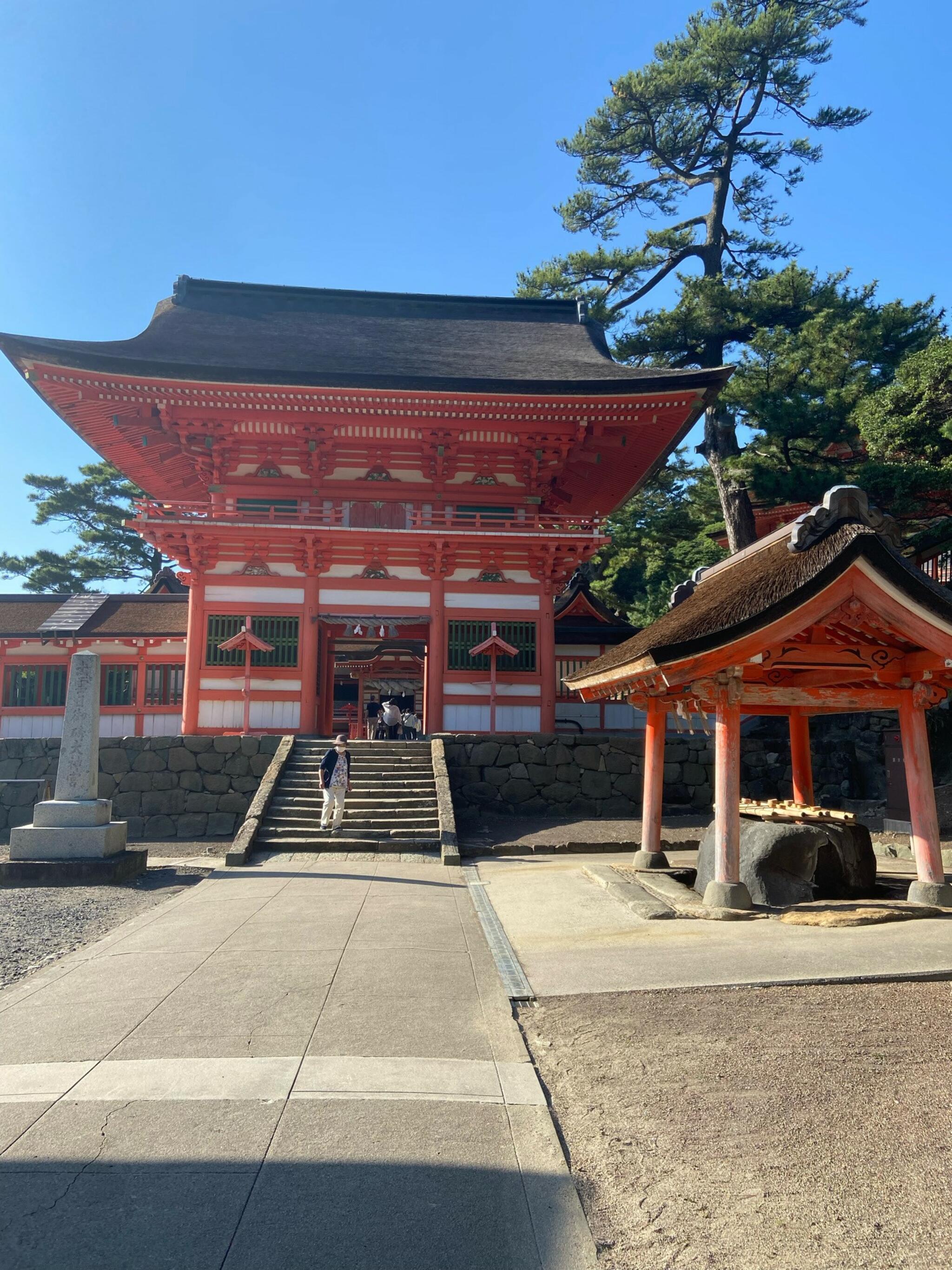 日御碕神社 日沈宮(下の宮)楼門(国指定重要文化財)の代表写真5