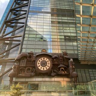 宮崎駿デザインの日テレ大時計の写真20
