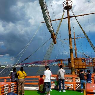 大阪港帆船型観光船サンタマリアの写真23