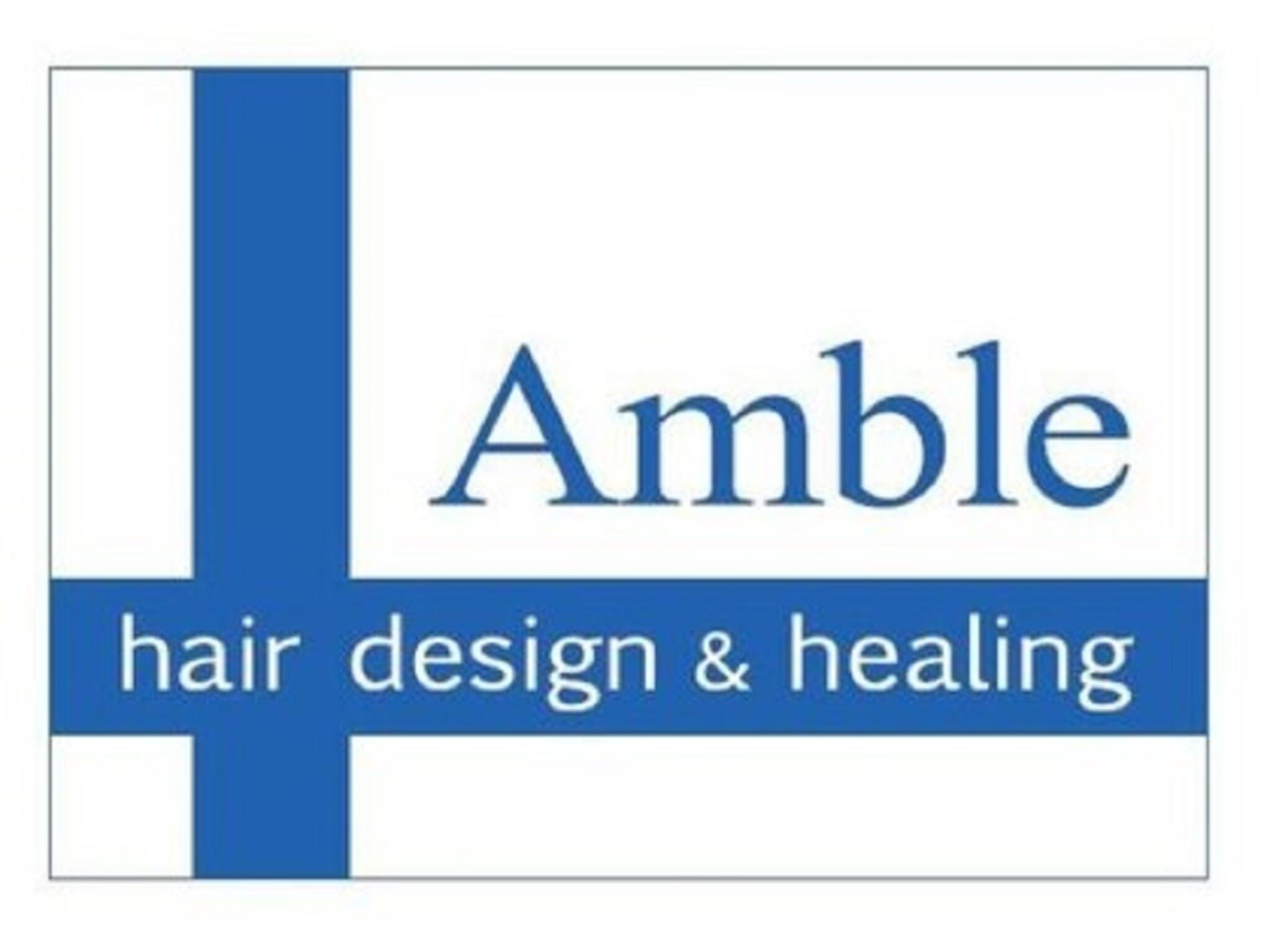 Amble hair design ＆ healing 喜多町店の代表写真7