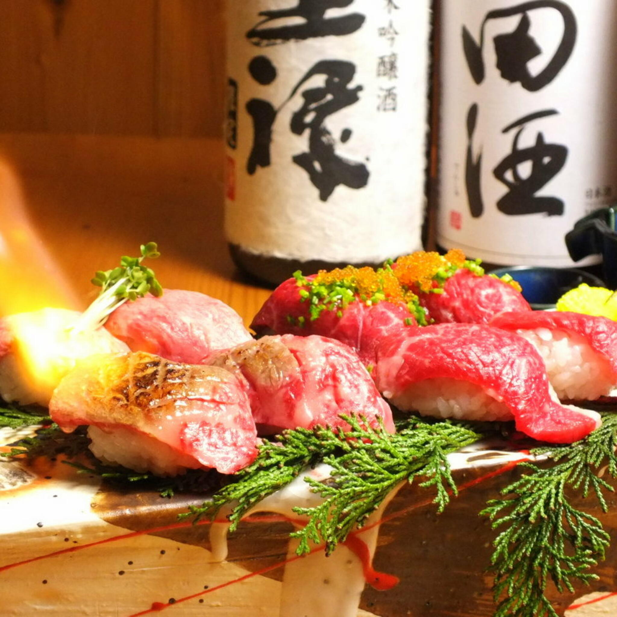 肉料理 肉の寿司 okitaya 梅田東通り店の代表写真5