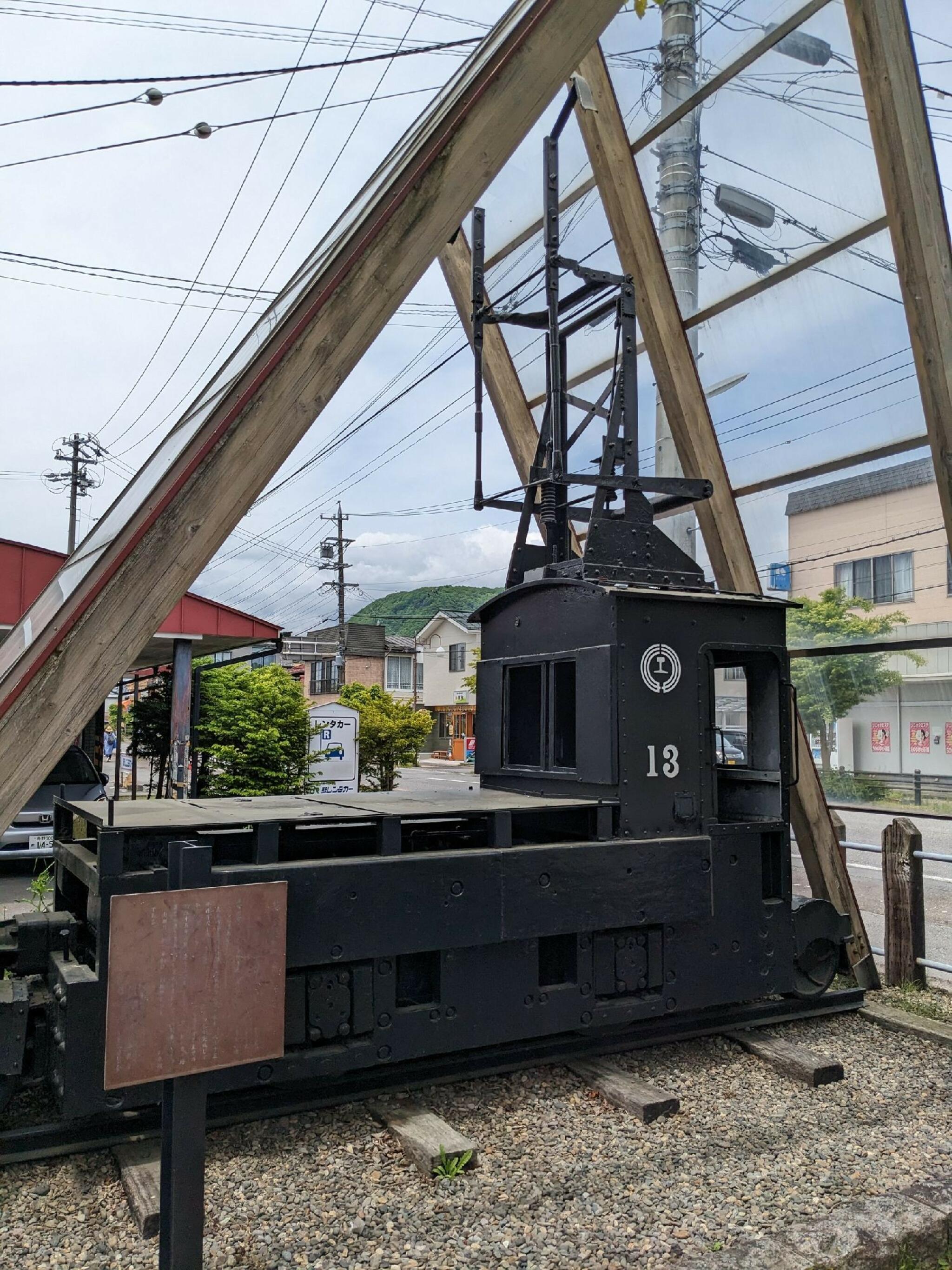 草軽電気鉄道デキ12形13号機 - 北佐久郡軽井沢町軽井沢 | Yahoo!マップ