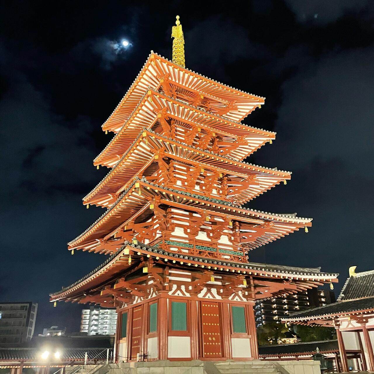 クチコミ : 四天王寺五重塔 - 大阪市天王寺区四天王寺/史跡 | Yahoo!マップ