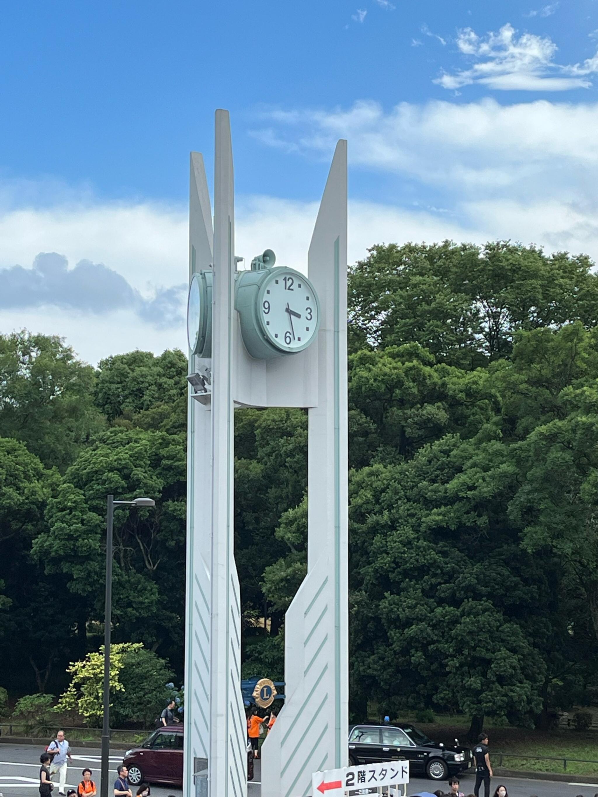 日本武道館 時計塔 コレクション どこ