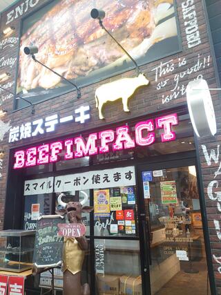 炭焼ステーキ BEEF IMPACT 狸小路店のクチコミ写真3