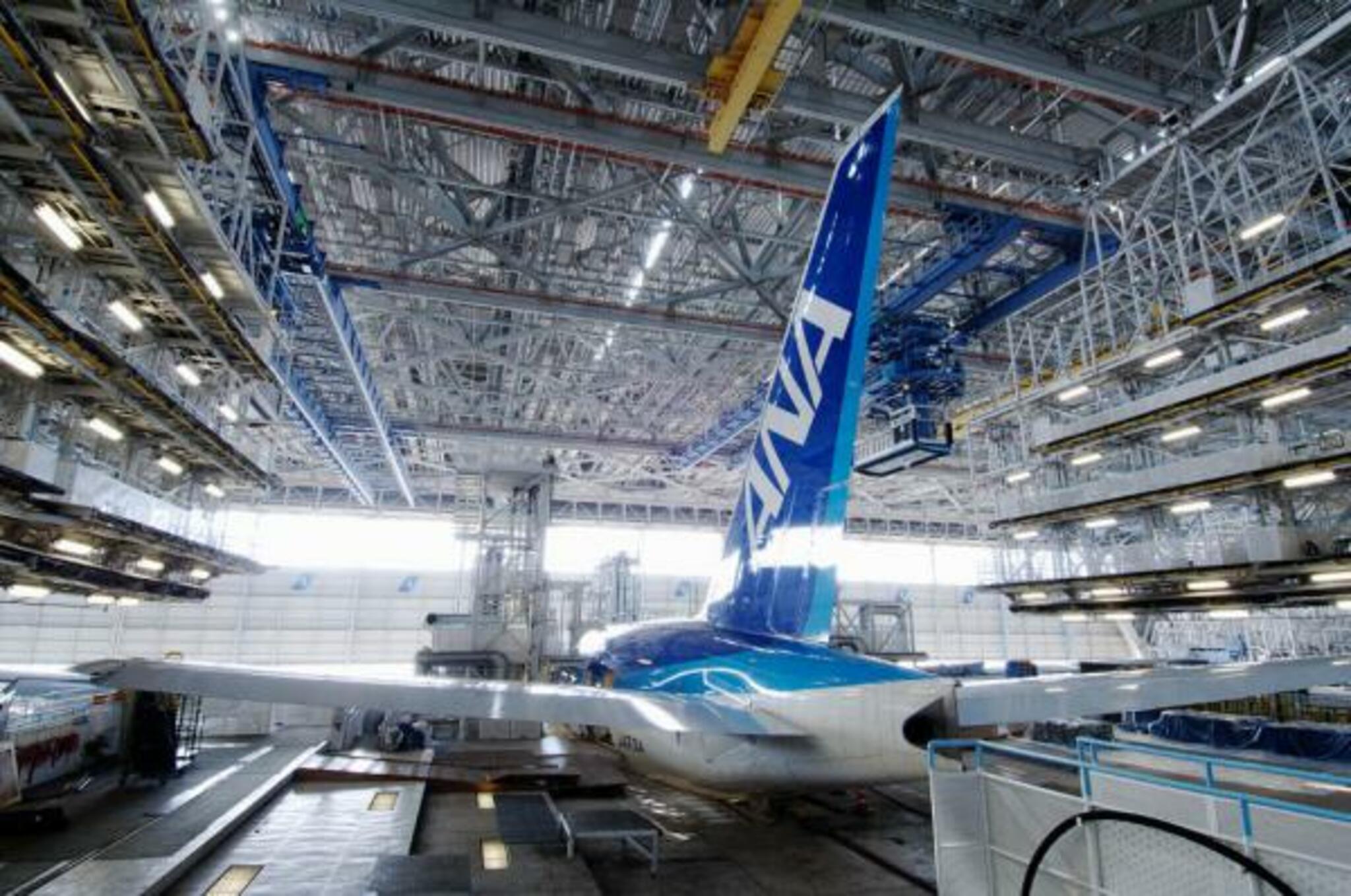 ANA Blue Hangar Tour 見学ツアー ANAツールボックス 贅沢 - 航空機