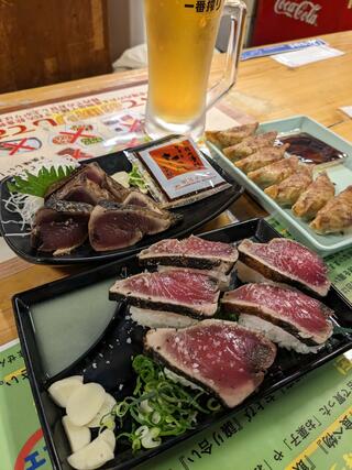 藁焼き鰹たたき明神丸 ひろめ市場店のクチコミ写真1