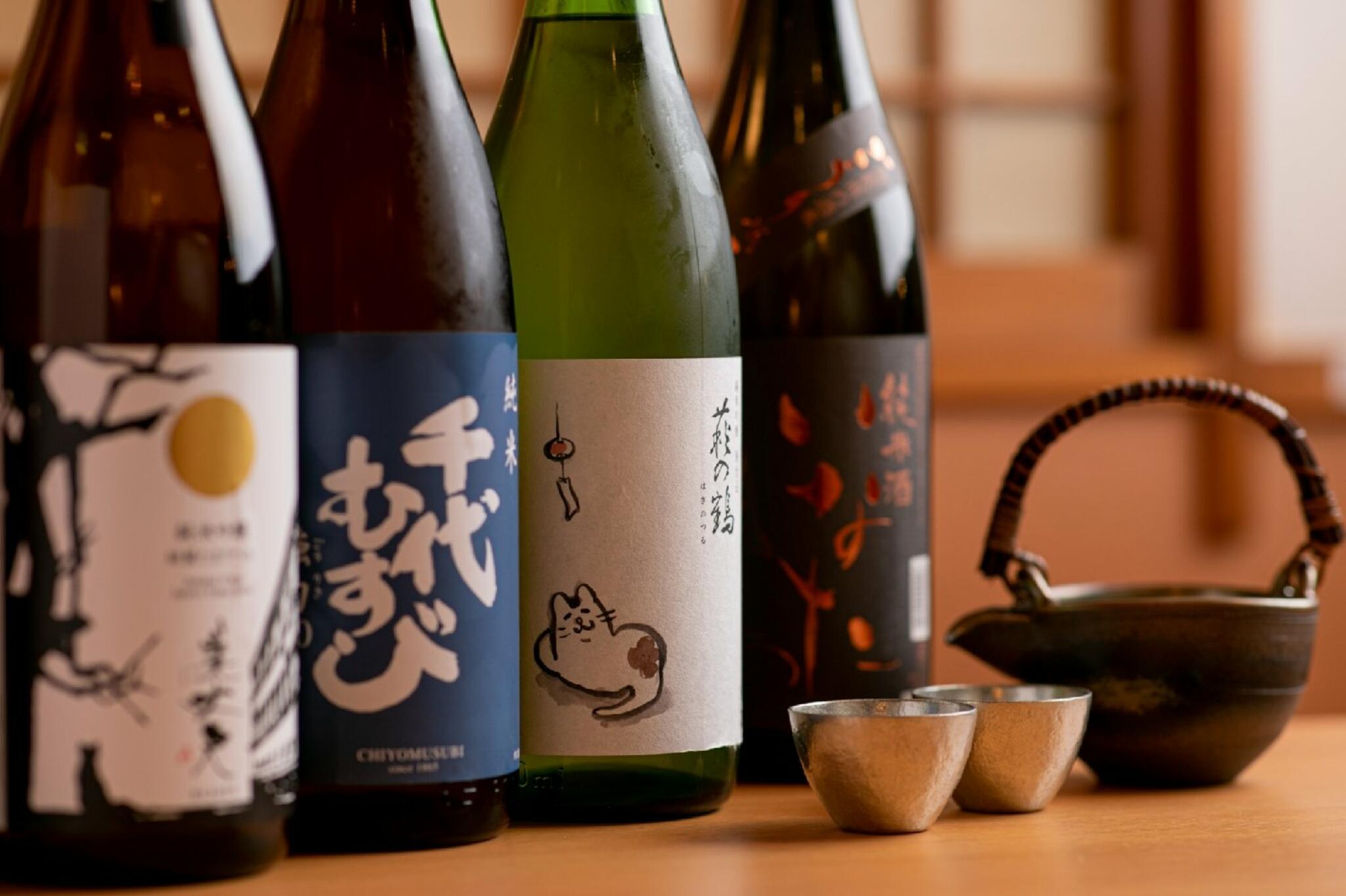 日本酒と肴と卵 猫と卵の代表写真7