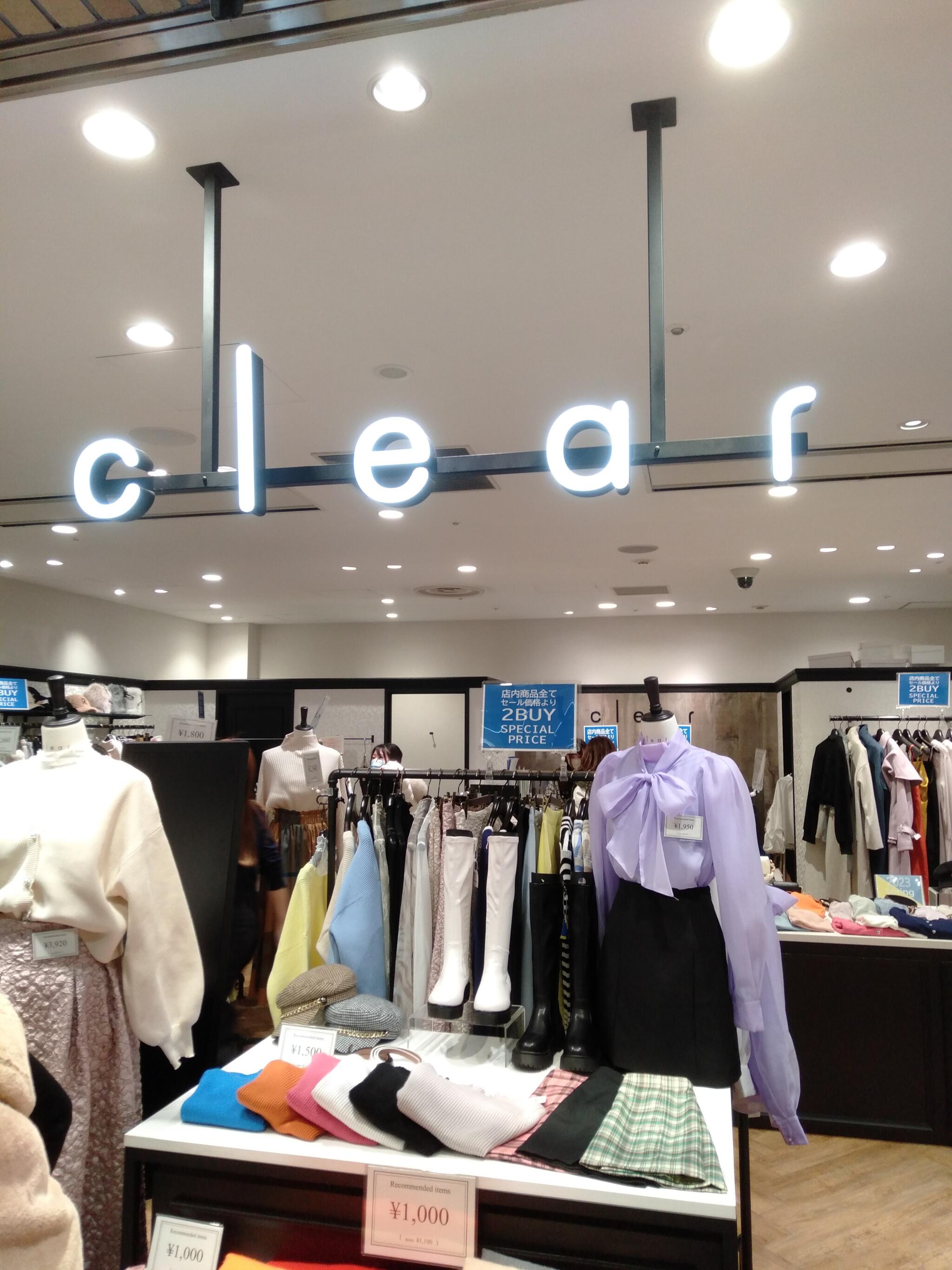 clear 服 大阪 コレクション